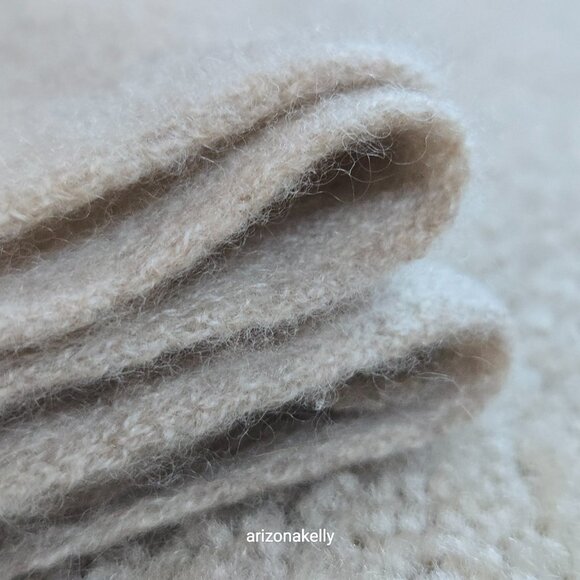 NWOT J. Crew Cashmere Wrap Heather Stone - Picture 13 of 15